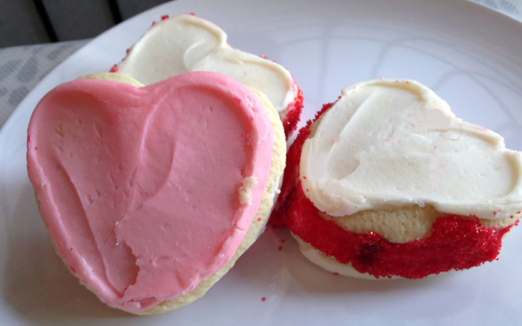 valentine's day ice cream sandwiches