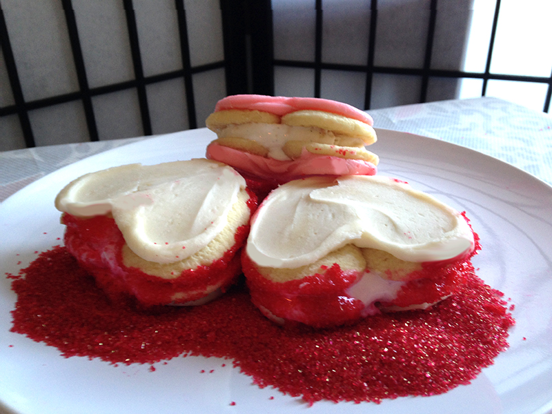 valentine's day ice cream sandwiches