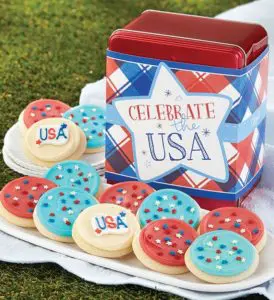 Photo of patriotic cookies