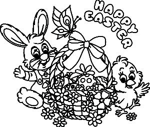 https://www.cheryls.com/blog/wp content/uploads///Easter Bunny Chick Coloring Page x