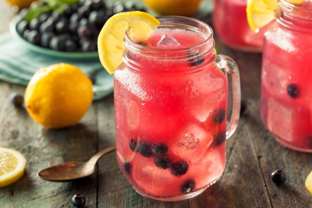 fourth of july diy lemonade