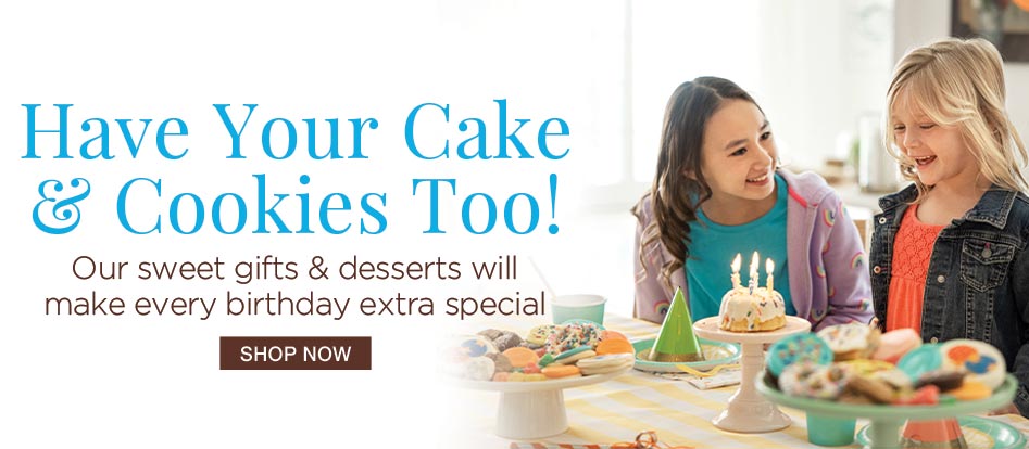 Have your cake and cookies too banner ad