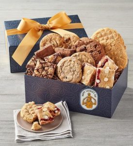 a photo of father's day gift ideas with a baked goods