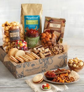 a photo of father's day gift ideas with a sweet and salty gift box