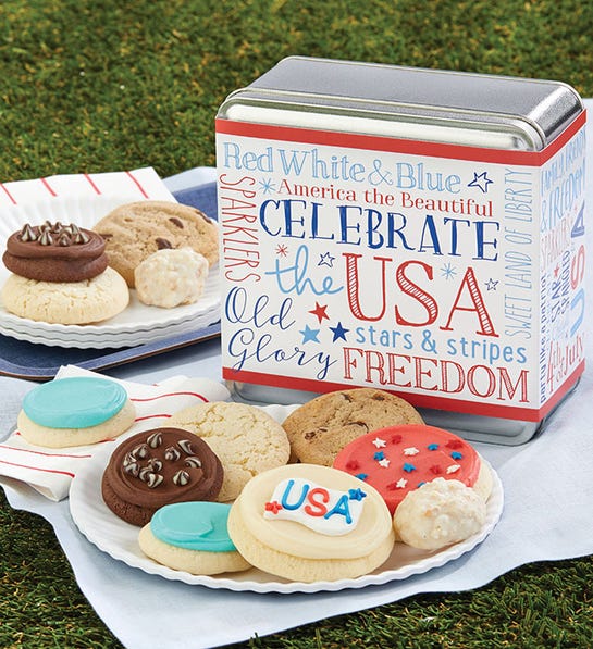 Photo of patriotic cookies