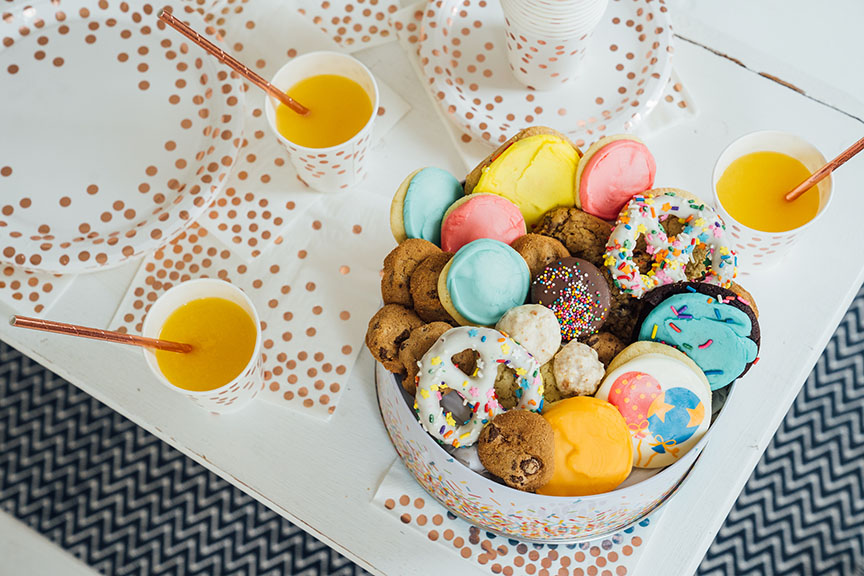 Photo of colorful cookies