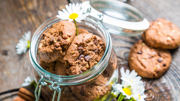 Photo of cookies in a jar