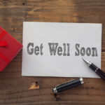 Photo of get well soon card
