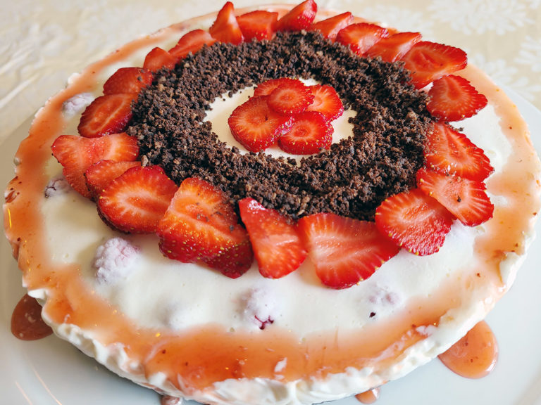 Photo of icebox cookie cake