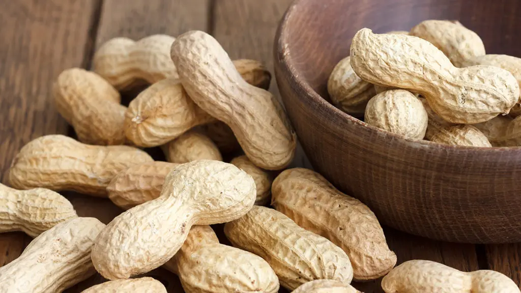 Photo of peanuts in the shell