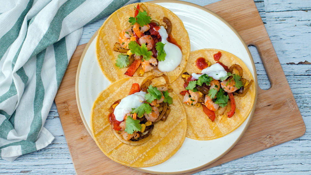 Photo of a plate of tacos