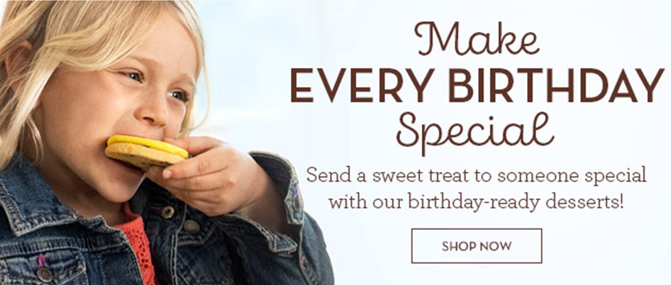 Birthday cookies ad