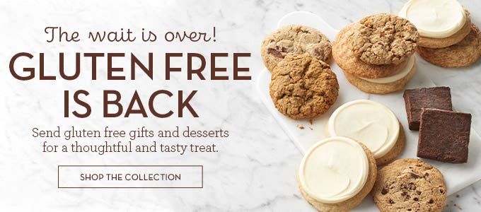 Gluten free cookie ad