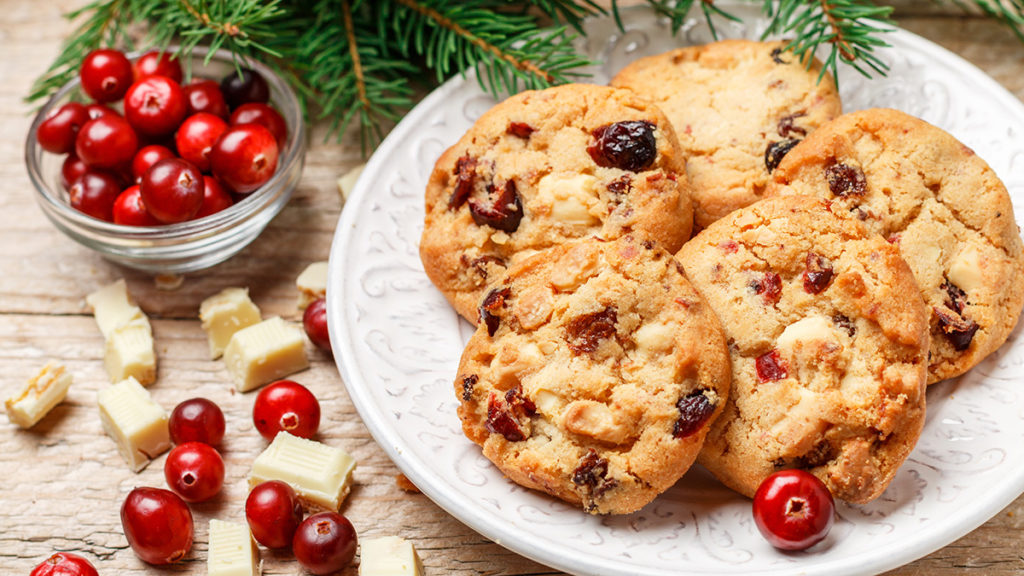 Photo of cranberry cookies
