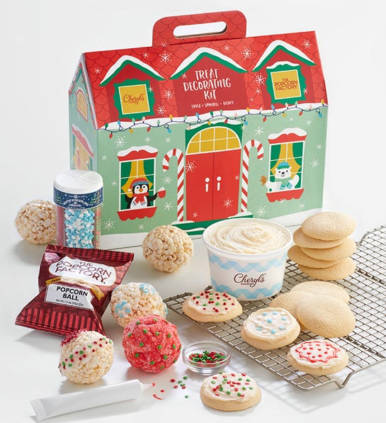 Photo of Holiday Cookie and Popcorn Ball Decorating Kit