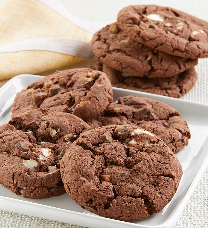 Photo of rocky road pecan cookies