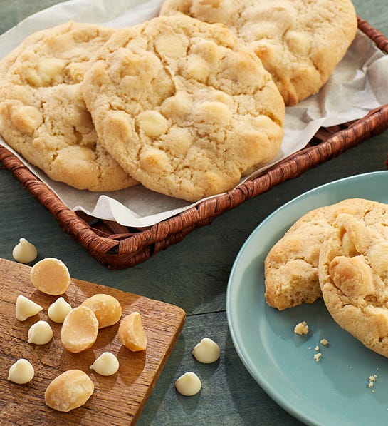 Photo of White Chocolate Macadamia Nut cookies