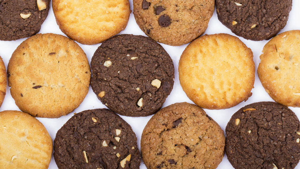 Photo of different types of cookies