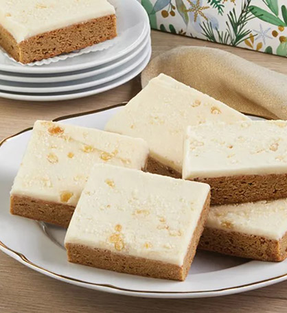 Photo of gingerbread bars