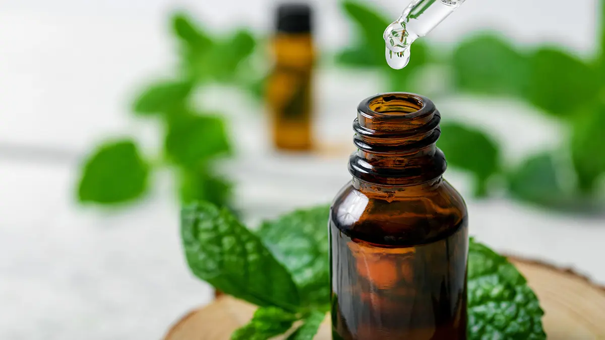 Photo of peppermint oil
