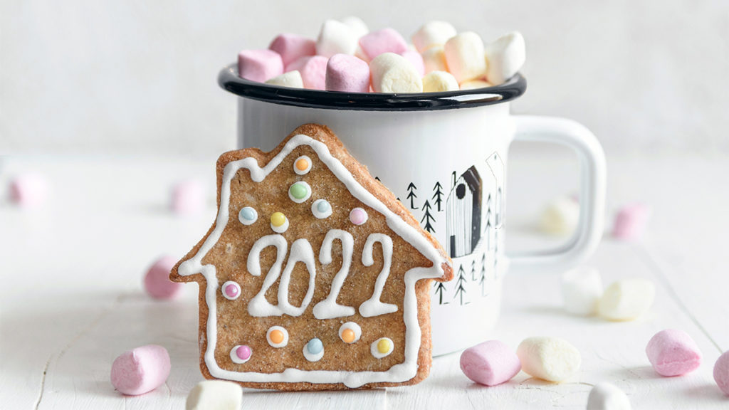 2022-flavor-trends: hot cocoa and gingerbread cookie