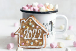 2022-flavor-trends: hot cocoa and gingerbread cookie