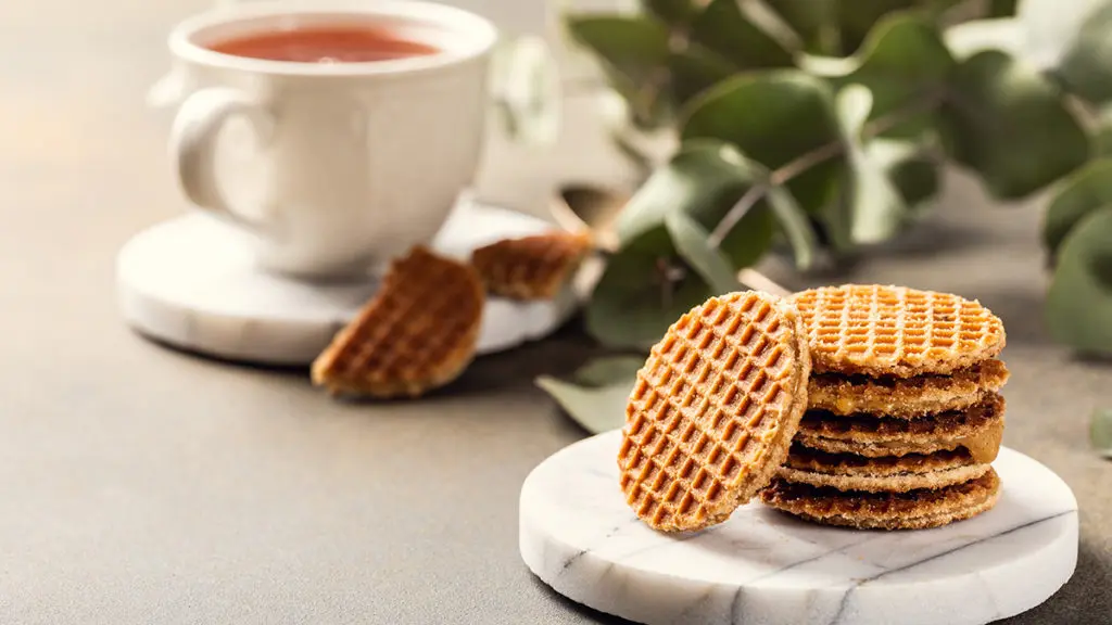 cookie types: stroopwafel