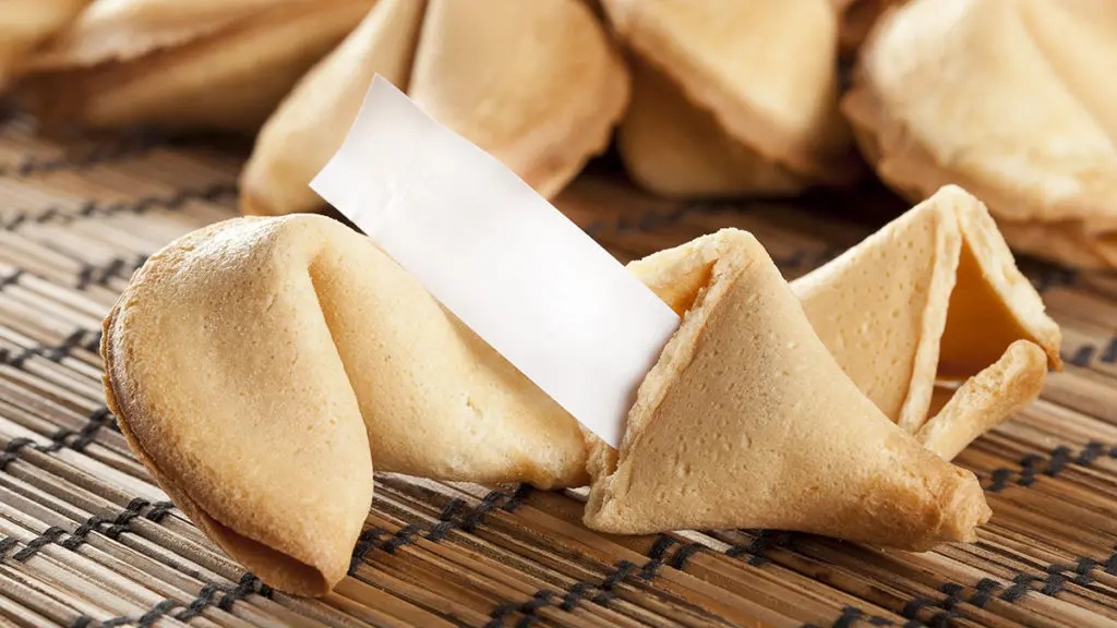 cookie types: fortune cookies