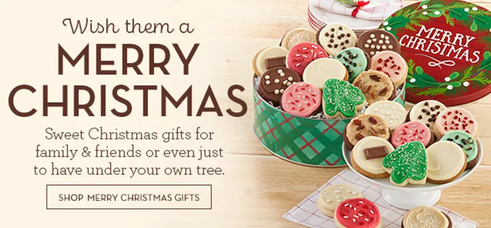 Photo of christmas cookies ad