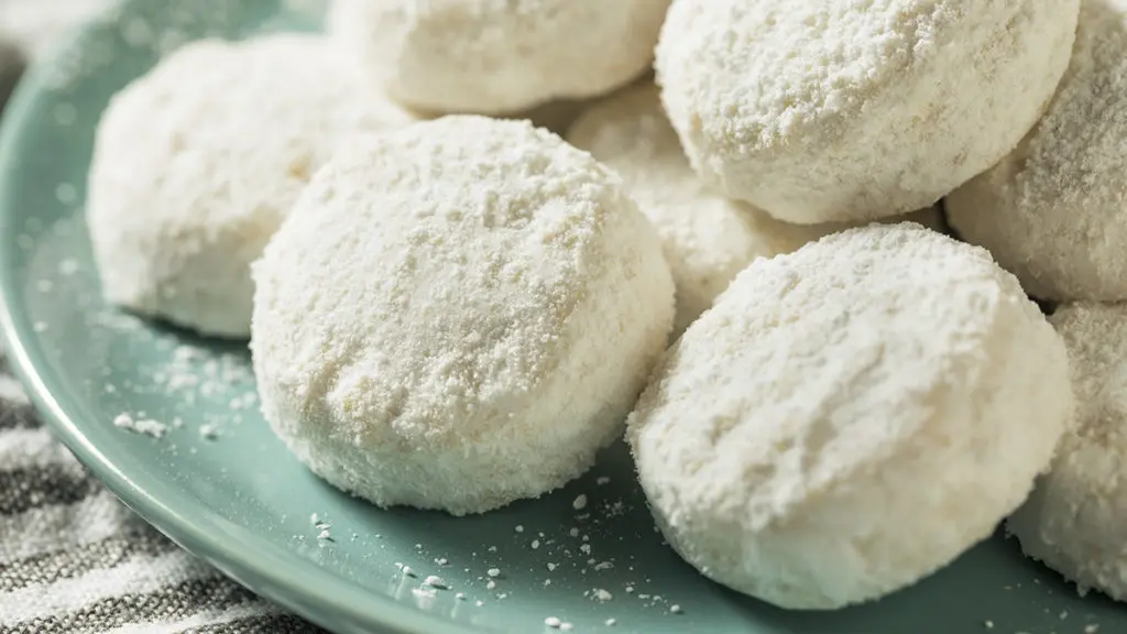 cookie types: mexican wedding cookies