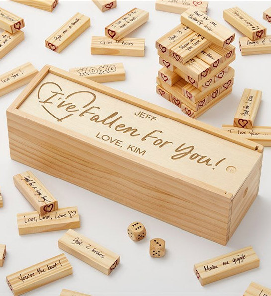 romantic Valentine's Day gifts: jenga