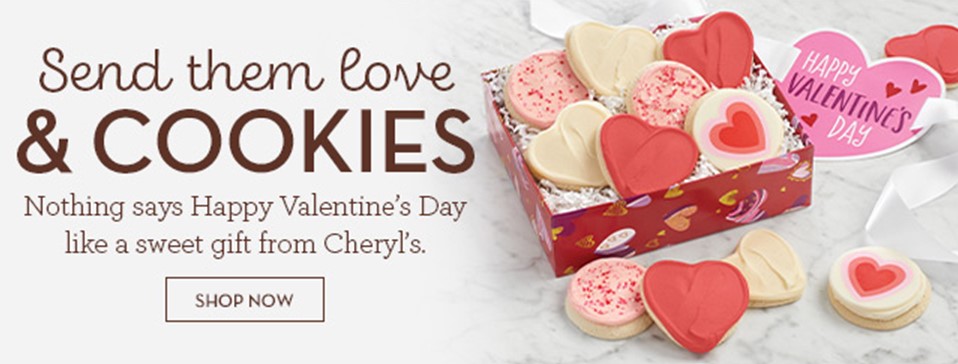 Valentine's Day Cookie Gifts Ad