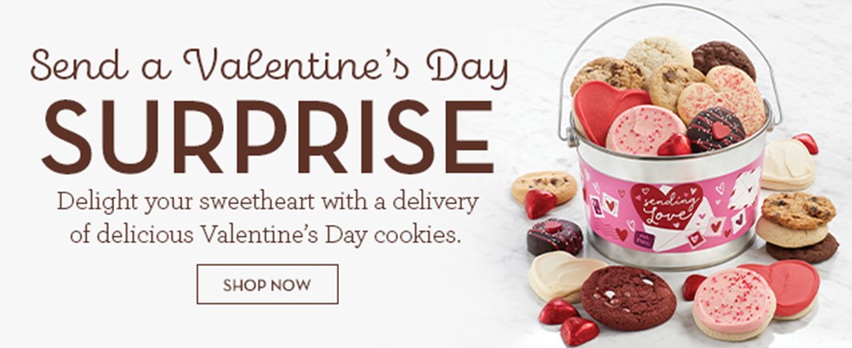 valentine's day cookies ad