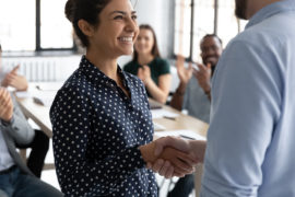 employee-appreciation-day: shaking hands