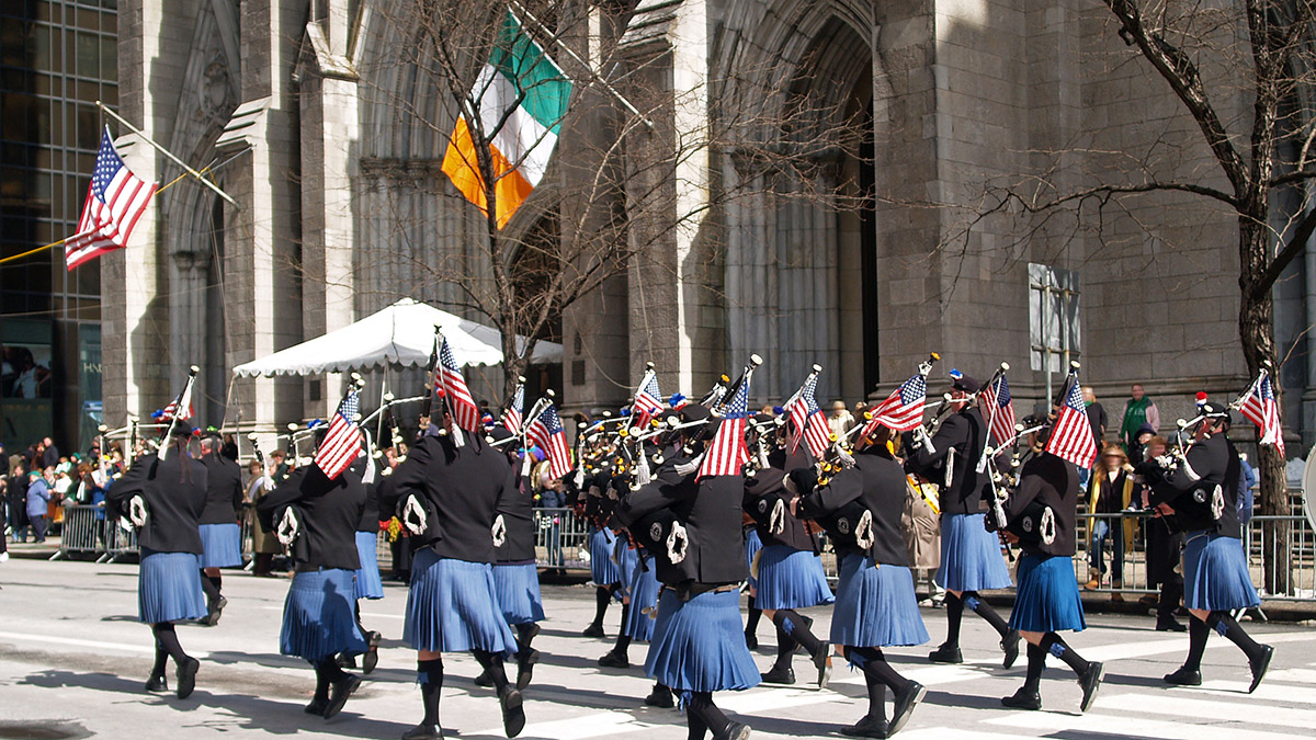 st patricks day: parade