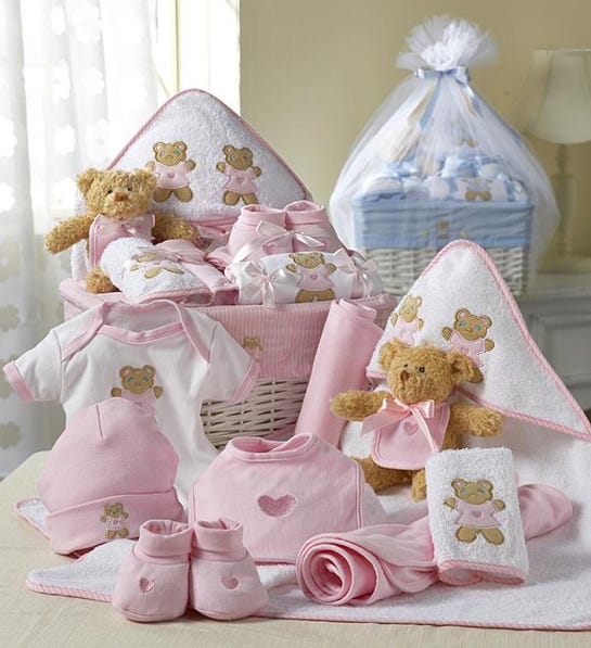 gifts for new parents: baby basket