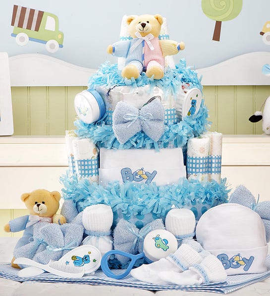 gifts for new parents: diaper cake