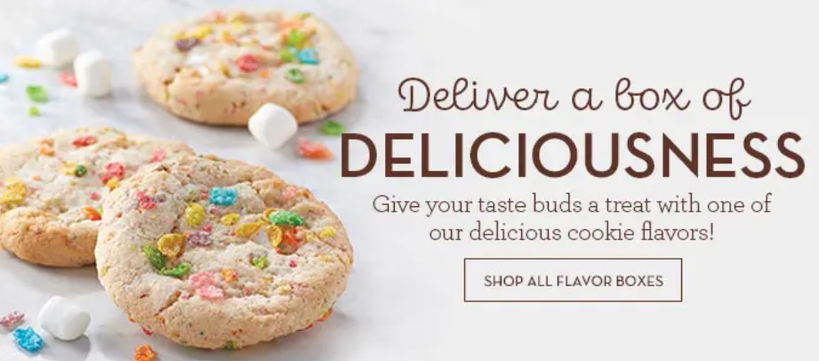 deliver a box of deliciousness ad