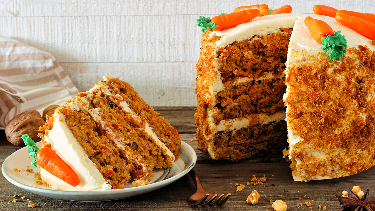 history of carrots: carrot cake