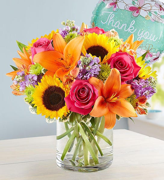 a photo of smile farms birthday gifts: floral embrace