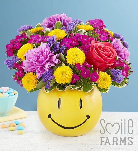 a photo of smile farms birthday gifts: good day bouquet