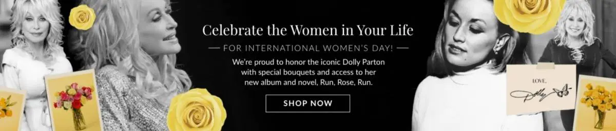 Celebrate women in you life ad