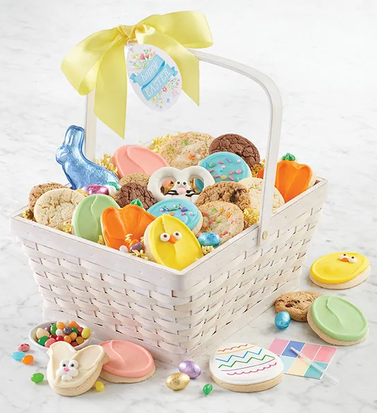 photo of easter gifts: easter gift basket