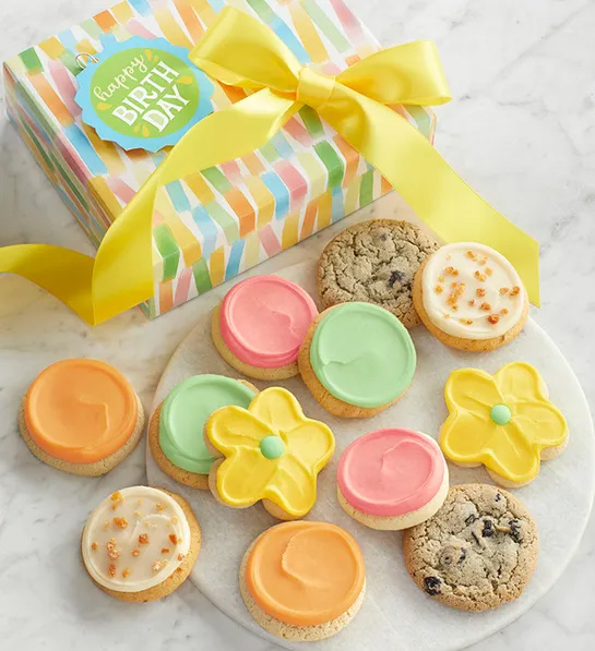 a photo of 50th birthday gift ideas: birthday cookies