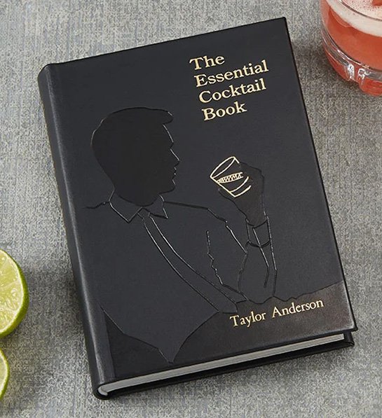 a photo of Valentine's Day Gifts by Couple Type: personalized cocktail book