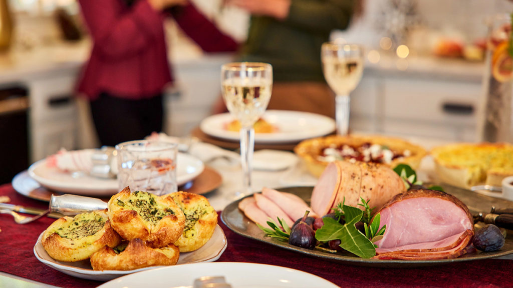 a photo of easter food traditions: easter dinner