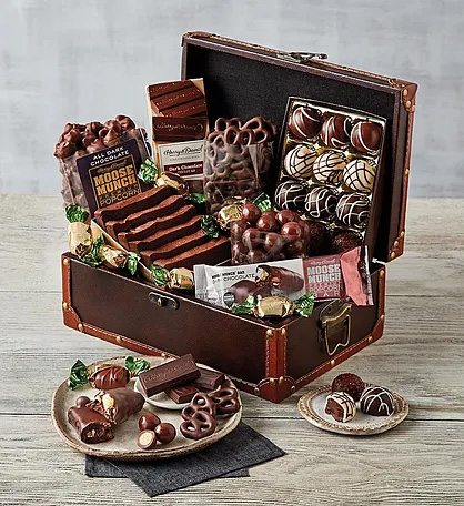 a photo of gift ideas for administrative professionals day: the chest of chocolates