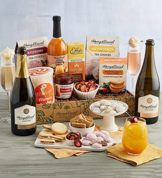 a photo of gifts for new moms: mimosa set