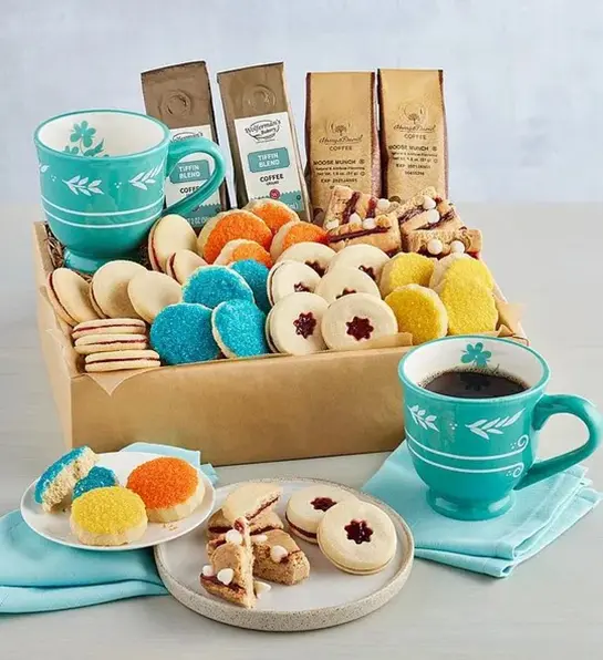 a photo of gifts for new moms: tea box