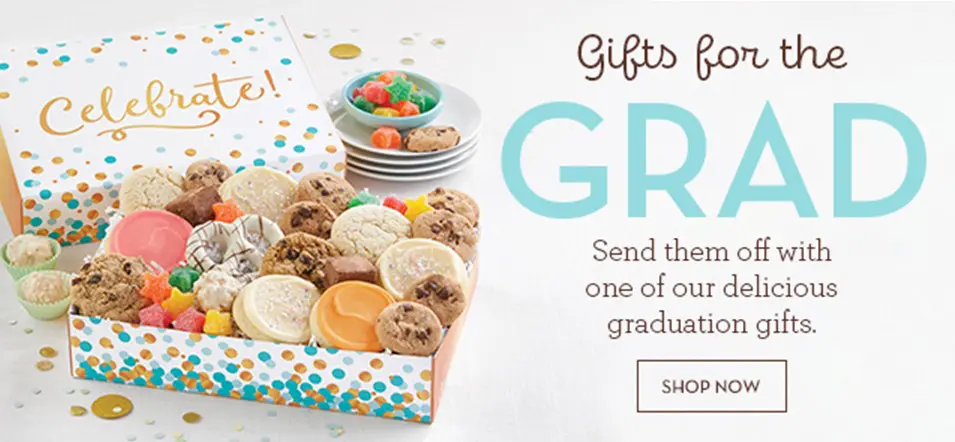 a graduation cookies ad